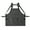 Grey, variant on SPRING PARK Bib Apron Multi-Pocket Anti-dirty Canvas Tool Apron for Woodworking Gardening Craft Barbecue