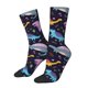 thumbnail image 1 of Balery Cartoon Dinosaur Calcetas Largas con Estampado para Hombre y Mujer – Suaves y Transpirables, Talla Única (US 5-11), 1 of 6