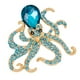 thumbnail image 3 of Broche de aleación con cristales y diamantes de imitación para mujer Color 4, 3 of 6