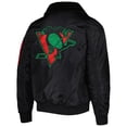 thumbnail image 3 of Men's Starter x Ty Mopkins Black Pittsburgh Penguins Black History Month Varsity Full-Zip Jacket, 3 of 4