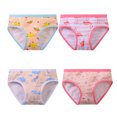thumbnail image 6 of Emy Dola 12 Pack Girls Brief Kids Soft Underwear Panties Cotton Undies Adorable Prints Briefs for 2-10 Years Toddler, 6 of 8