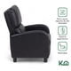 thumbnail image 2 of Sillón Reclinable Individual KingsHouse Color Negro negro, 2 of 7