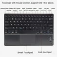 thumbnail image 3 of 10inch Wireless Bluetooth Spanish Keyboard Desktop Office Wireless Touchable Keyboard Mouse For For Android IOS Windows Tablet, 3 of 10