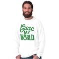 thumbnail image 5 of Guac World Guacamole Avocado Foodie Long Sleeve TShirt Men Women Brisco Brands L, 5 of 6