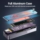 thumbnail image 3 of Caja de disco duro externo M.2 NVMe/SATA con pantalla OLED para tabletas, 3 of 9