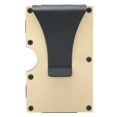thumbnail image 2 of Stainless Steel Men's Card Holder with Money Clip, 2 of 7