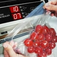 thumbnail image 4 of - Bolsas selladoras al aspiradora de cámara para alimentos, 6 x 8 pulgadas, 200 bolsas precortadas para almacenamiento, preparación de comidas y sous vid, bolsas lisas de grado comercial, 4 of 5