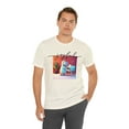 thumbnail image 6 of Unisex Jersey Short Sleeve T-shirt Joyful Tiny Cute Hippo Playing Piano, 6 of 12