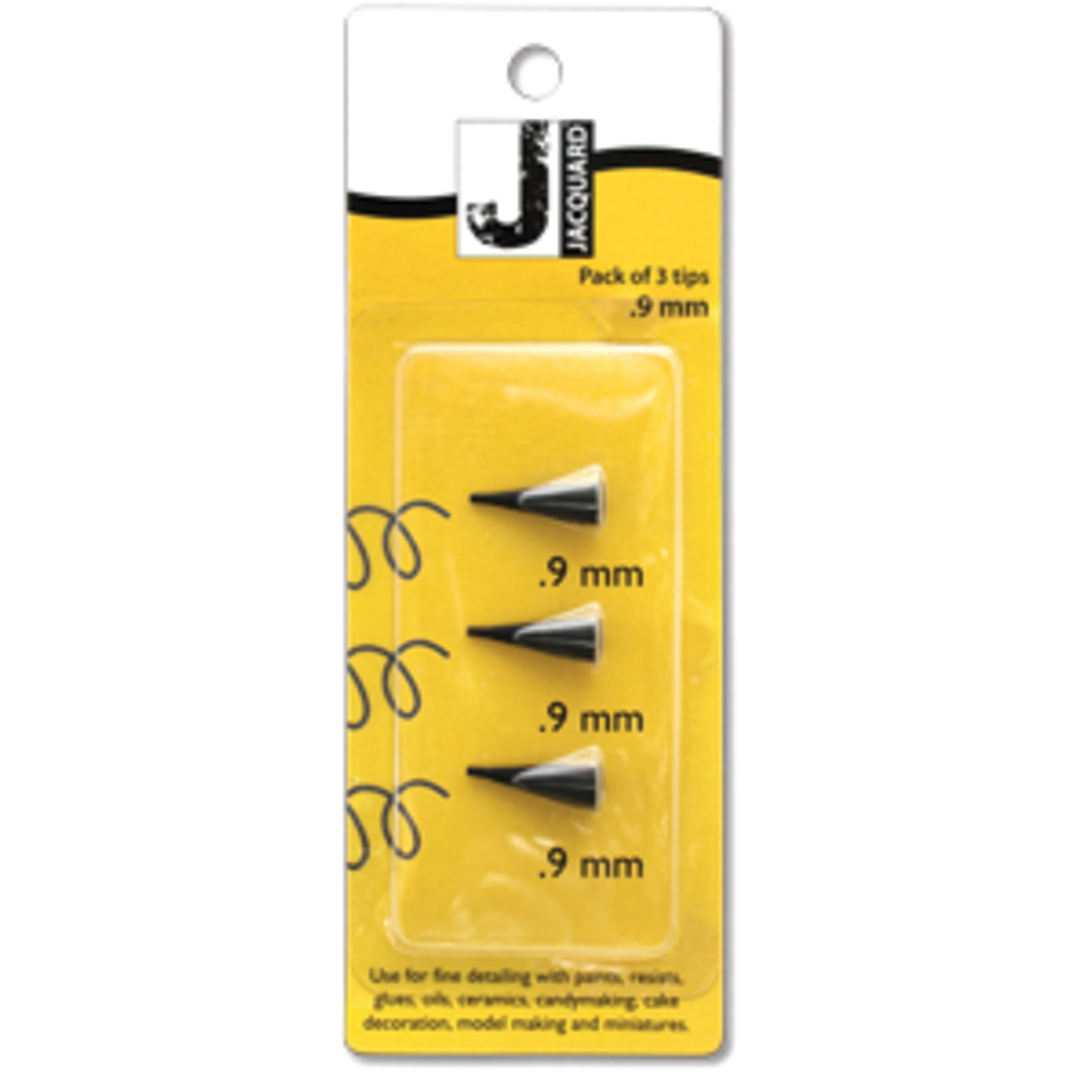 Jacquard Plastic Tips, .9mm