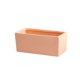 thumbnail image 1 of Macetero Rectangular de cerámica con bandeja, artículos for macetas pequeños perforados de escritorio de oficina, verde, Simple, escandinavo, suculento, 1 of 9