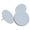 White, variant on HME - Reflective Tacks - Brown
