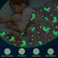 thumbnail image 4 of Catalonia Mermaid Tail Blanket Glow in the Dark , Toddler Kids Girls Women Fleece Fish Scales Pattern Sleeping Bag, Mermaid Throw Blanket Gift 60"X50", 4 of 7