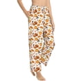 thumbnail image 2 of Balery Pumpkins print Women's Pajama Pants,Ultra Lightweight Pjs,Lounge Pant-Medium, 2 of 9