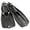 Black, variant on Tusa Travel Right Fins