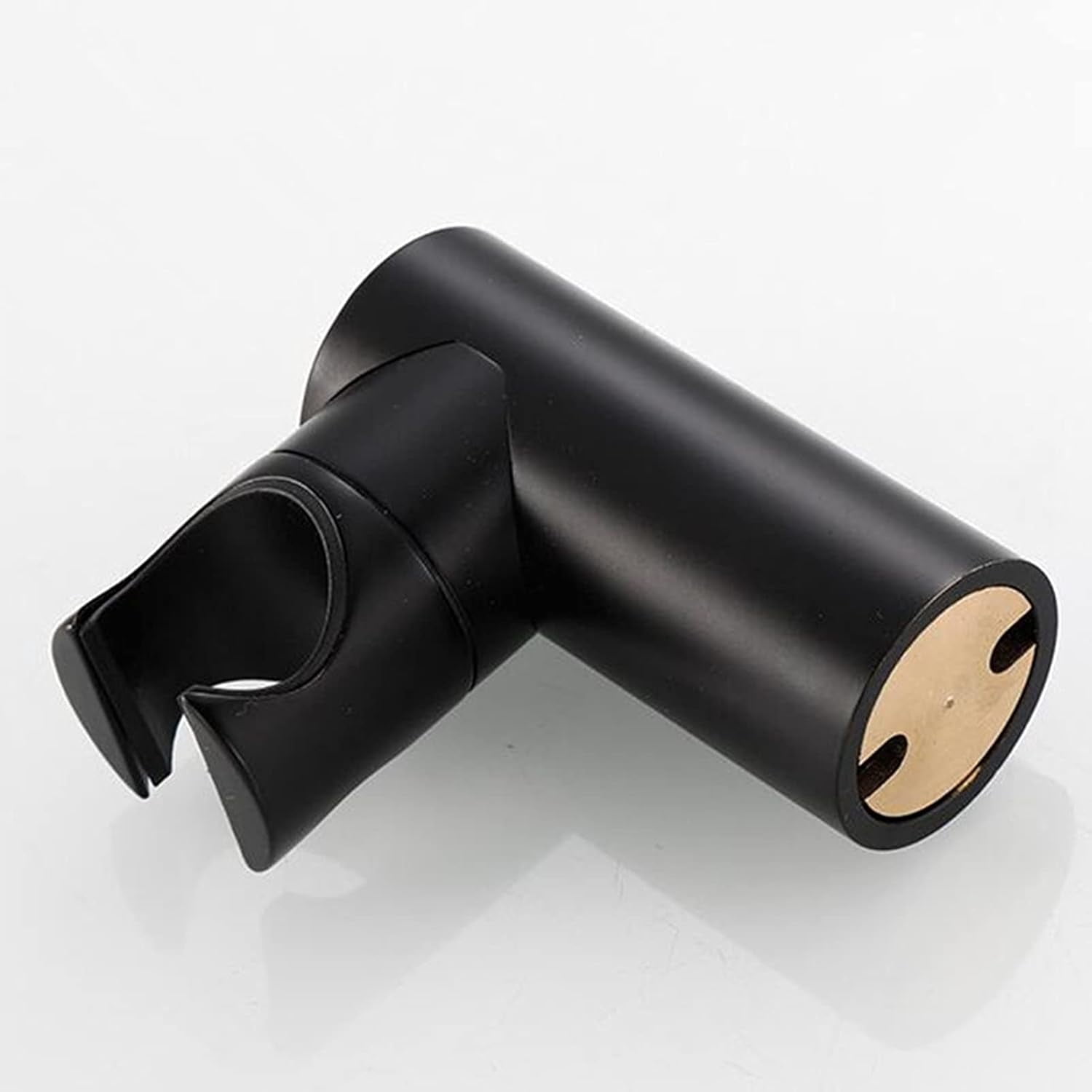Bathroom Bathtub Faucet, Single Function Shower Mixer, Wall Mount Hot and Cold Shower Tub Faucet, Rotatable Hand Shower,Black