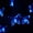 Blue, variant on Butterfly String Lights, 7M 50LED Solar Butterfly String Lights Outdoor Garden Solar String Lights Waterproof