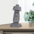 thumbnail image 4 of 1 unidad de decoración de estatua de de resina, estilo retro, Gris e Zulema Estatua de cabeza, 4 of 8