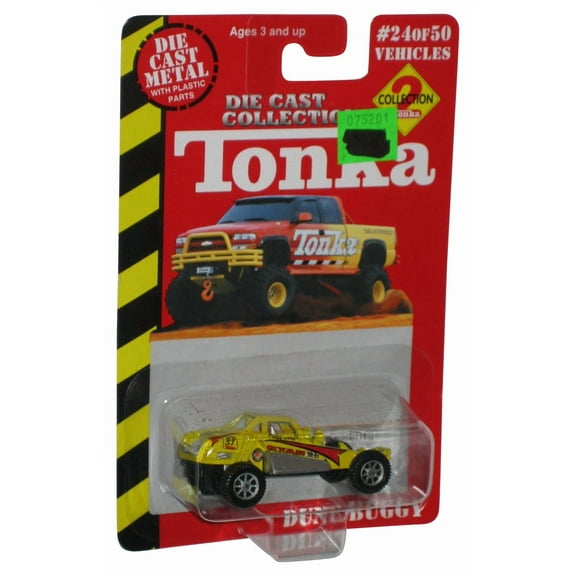 Tonka Die Cast Metal (2000) Maisto Yellow Dune Buggy Toy Car #24/50