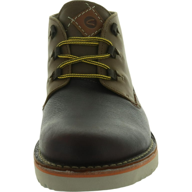 Clarks Eastford Mid Men's Leather Colorblock Lace-Up Ankle - Walmart.com