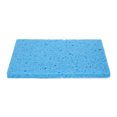 thumbnail image 2 of Esponjas multiusos de pulpa de madera: paquete de 10 herramientas de limpieza azules para eliminar manchas, 2 of 8