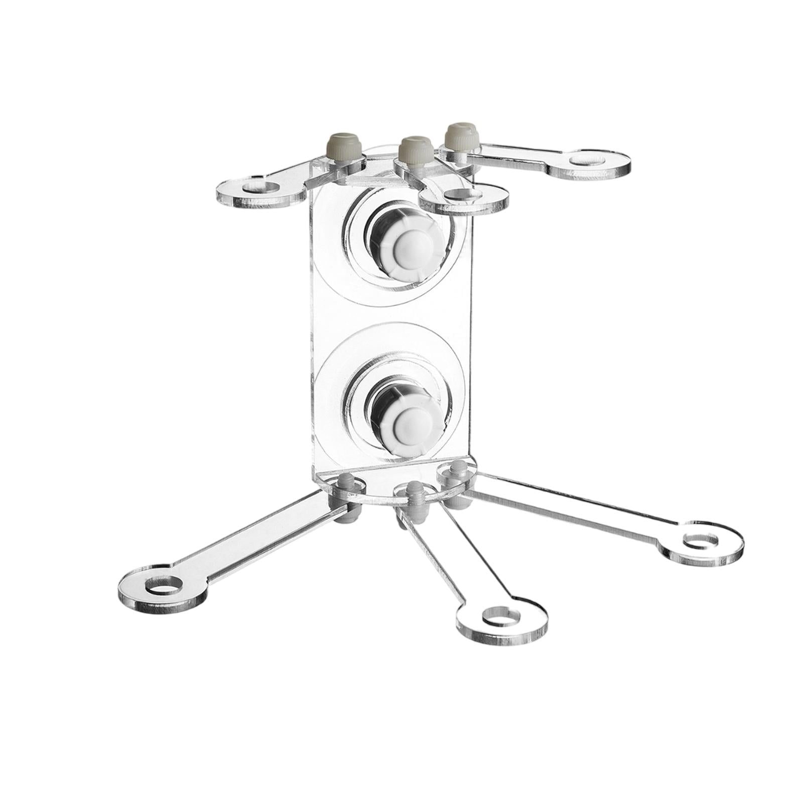 oshhnii Aquarium Coral Holder Aquarium Supplies Rock Rack Movable Transparent 6 Claw