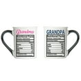 thumbnail image 2 of Cottage Creek Grandma Grandpa Mugs, 16 oz Ceramic Coffee Mugs, Set of 2, 2 of 9