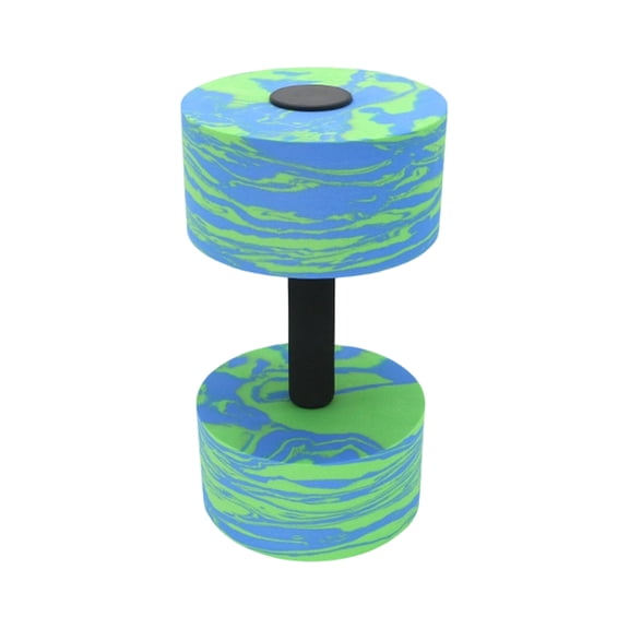 Water Floating Dumbbell, Camouflage Buoyant, 1 Piece for Adults and Kids, Water Aerobics Yoga Fitness Low-Impact Exercise for Pool Training Resistance Workout