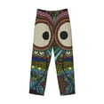 thumbnail image 4 of Goofa Boho Owl Printed Soft Pajama Pants for Men, Wide Leg Comfy Casual Lounge Yoga Pants-Large, 4 of 9