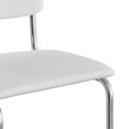 thumbnail image 5 of Pemberly Row Modern Fabric Bar Height Stool (Set of 2) in White, 5 of 5
