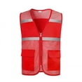 thumbnail image 2 of breaise Mesh Volunteer Activity Vest for Kids Boys Girls Outdoor Workout Tank Tops Lightweight Summer Waistcoat, 2 of 6