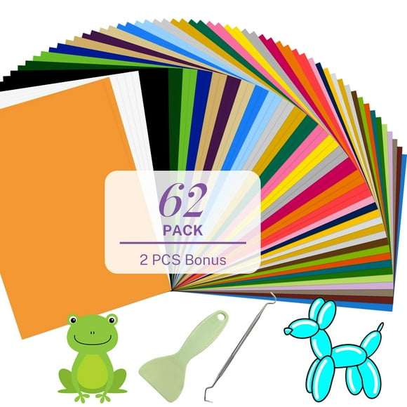 Paquete de vinilo de transferencia de calor HAWERSI HTV para Cricut Joy Xtra