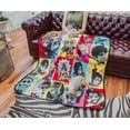 thumbnail image 4 of Naruto Character Collage Fleece Throw Blanket With Sherpa Backing | 50 x 60 Inch, 4 of 8