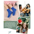 thumbnail image 6 of Womens Fuzzy Slipper Socks Soft Cozy Fluffy Microfiber Winter Warm Plush Sleep Christmas Socks, 6 of 6