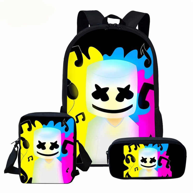 DJ Marshmello Backpack set (3PC) – Preppy Kids Shop