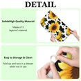 thumbnail image 6 of Microfiber Sunflower Dish Drying Pad for Kitchen Countertop, Foldable and Absorbent Dish Rack Mat, Summer Floral Design, 16x18 Inch, 6 of 7