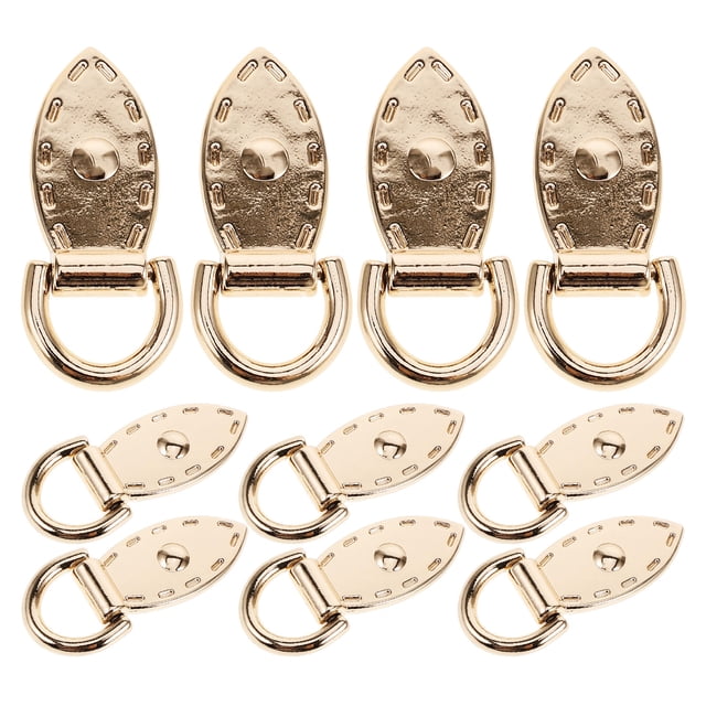 DEEPCRAFF 10Ud Gancho De Metal Dorado Para Bolsa Con Material Resistente Y Uso Fácil En Accesorios