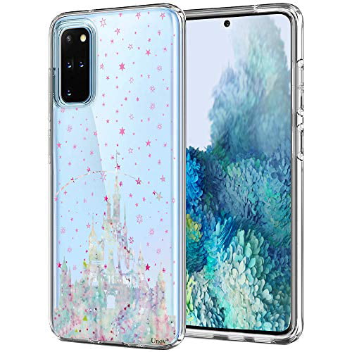 Unov Case Compatible with iPhone XR Case Clear with Pattern Slim Protective Soft TPU Bumper Embossed Design Shock Absorption 6.1 Inch Flower Bouquet