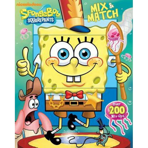 Pre-Owned Spongebob Squarepants Mix & Match (Board book) 0794423051 9780794423056