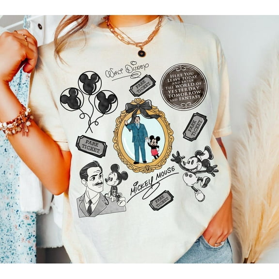 Comfort Colors Retro Coquette Bow Disney Castle T-Shirt, Magical Park Coquette Shirt, Holiday Family Trip Tee