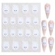 thumbnail image 1 of Cat Nail Art Stickers French Nail Decals 3D Adhesive Cat Designs Nail Decals Cat Nail Art Decorations for Women Girls, 1 of 4