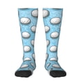 thumbnail image 1 of Gaeub Balles de Golf 1 Imprimé Chaussettes Extensibles Tube Haut pour Hommes Femmes Adolescents, Chaussettes de Softball Soccer pour Randonnée, Sport, 1 of 6