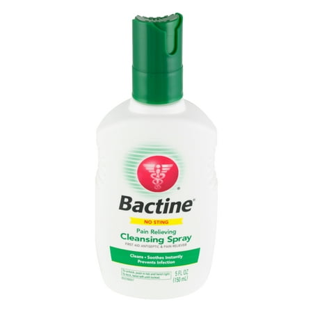 Bactine Pain Relieving Cleansing Spray Soothing Infection Protection 5