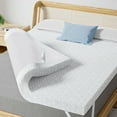 thumbnail image 7 of Maxzzz 3 Inch Full Size Firm Gel-Infused Memory Foam Mattress Topper - Extra Firm Bed Topper for Back Pain Relief Enhanced Cooling Pad with Skin-Friendly Removable Rayon Cover, CertiPUR-US Certified, 7 of 7