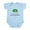 Sky Blue, variant on CafePress - Mommy's Future Running Buddy Infant Bodysuit - Baby Light Bodysuit, Size Newborn - 24 Months