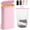 Pink, variant on 75L Slim Laundry Hamper with Lid, Dirty Clothes Hampers for Laundry, Collapsible Laundry Baskets for Small Spaces, Bedroom, Bathroom, Laundry Room, Pink