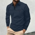 thumbnail image 2 of YDLCAFD Spring and Fall Men's Long Sleeved Plaid Shirt Sports Shirt with Button Pocket, 2 of 4