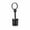 Black-Keyring, variant on Car Parts Stainless Steel Piston Cremation Urn Necklace For Men Keepsake Memorial Jewelry Hold Ashes