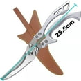 thumbnail image 2 of Stainless Steel Kitchen Scissors Poultry Scissors for Bone, Chicken, Vegetables, BBQ Scissors., 2 of 5