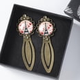thumbnail image 3 of Valentine's Day Vintage Copper-Colored Lace Bookmarks - Stainless Steel Book Accessories for Readers and Book Lovers, 3 of 5