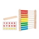 thumbnail image 4 of Ábaco de madera para niños, juguete de aprendizaje preescolar, tarjetas numéricas, juguete matemático de desarrollo, ábaco con marco de madera para, 4 of 9
